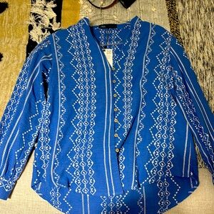 Zara long sleeve top